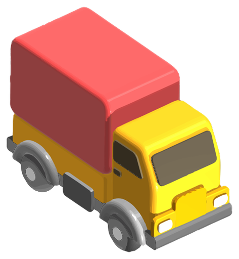 LCV six-tire vehicle class icon